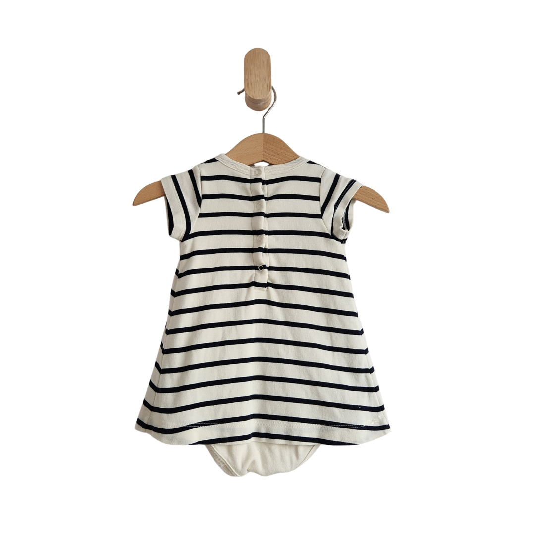 Sailor Dress by Petit Bateau - Size 6 months