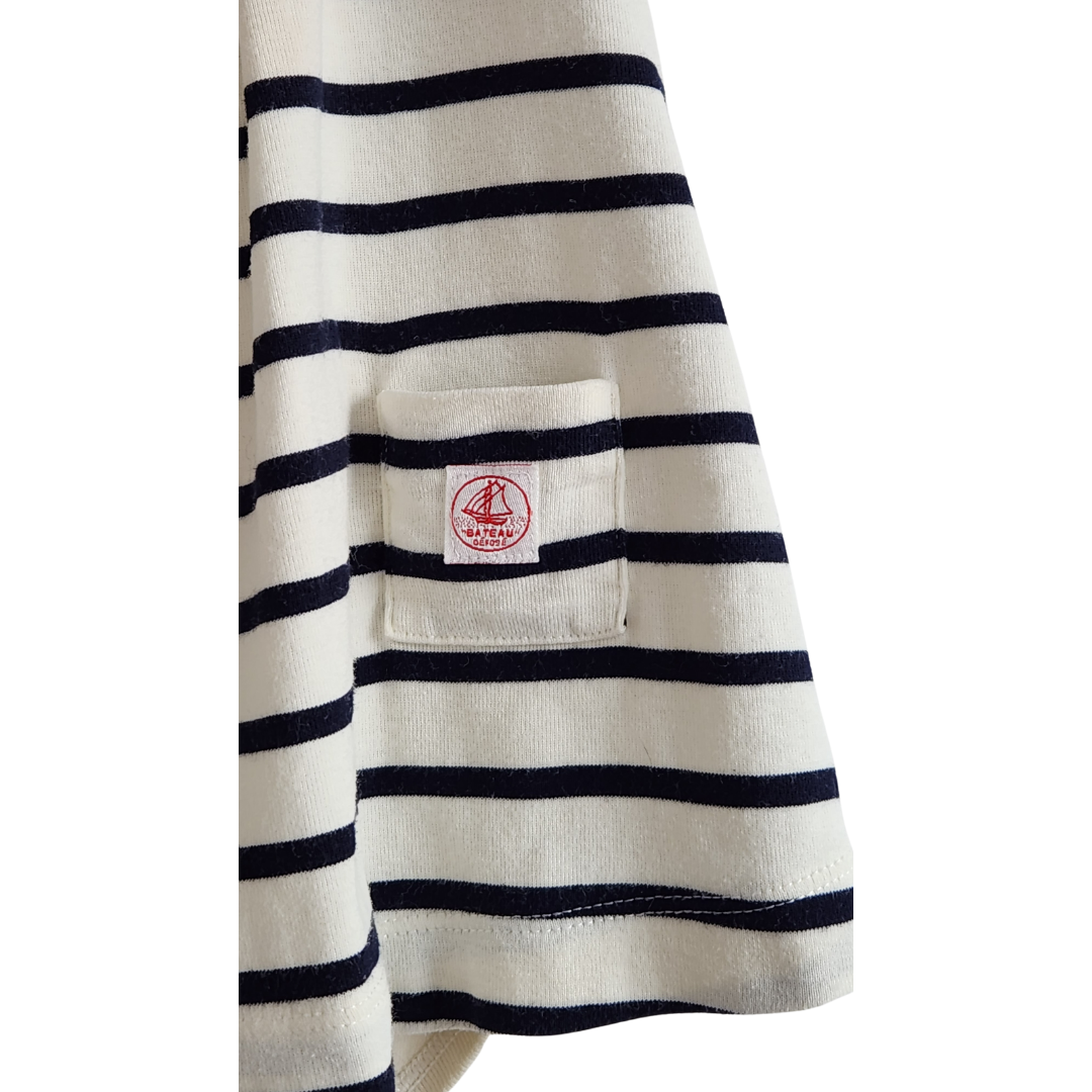 Sailor Dress by Petit Bateau - Size 6 months