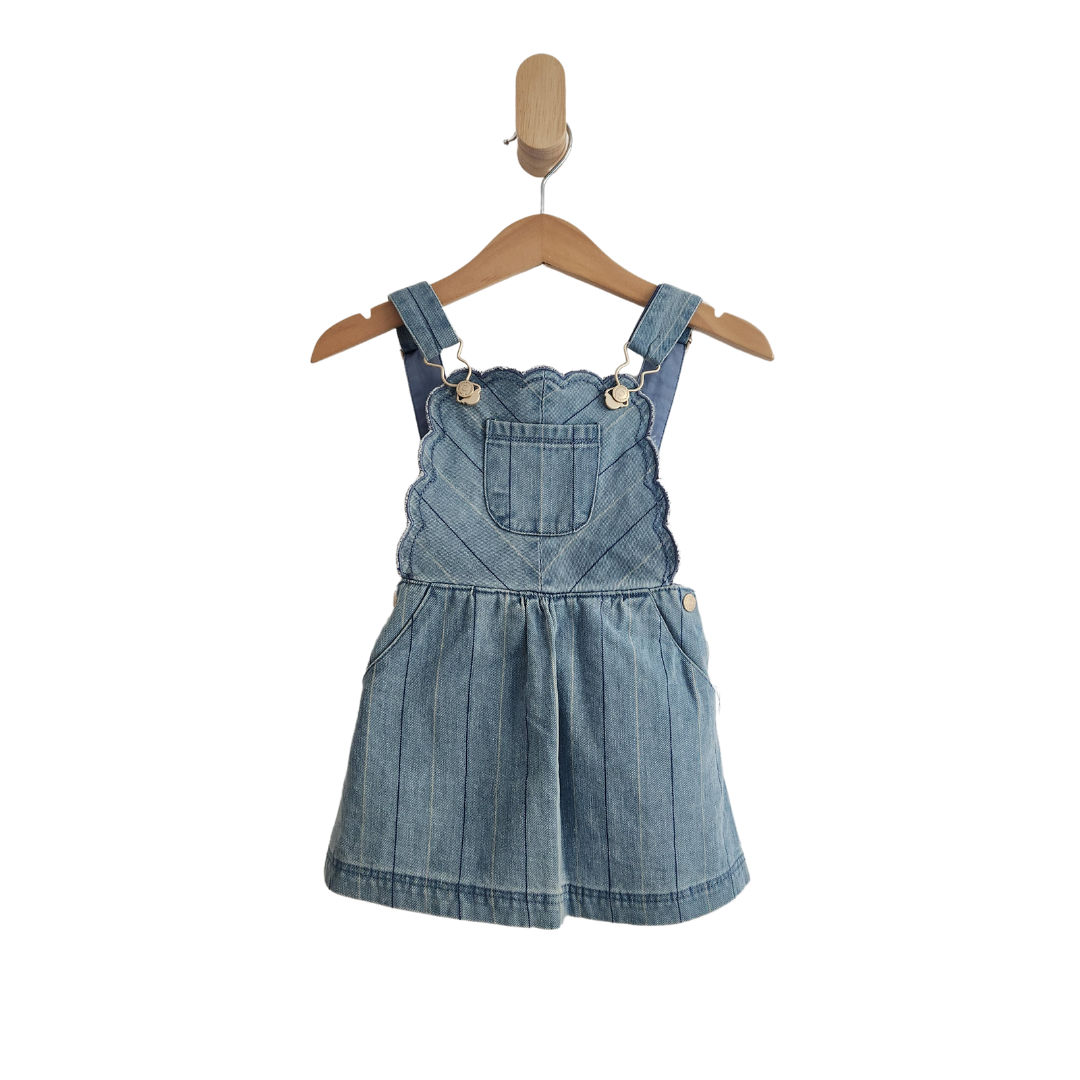 Denim Dress by Tape à l'oeil - Size 12 months