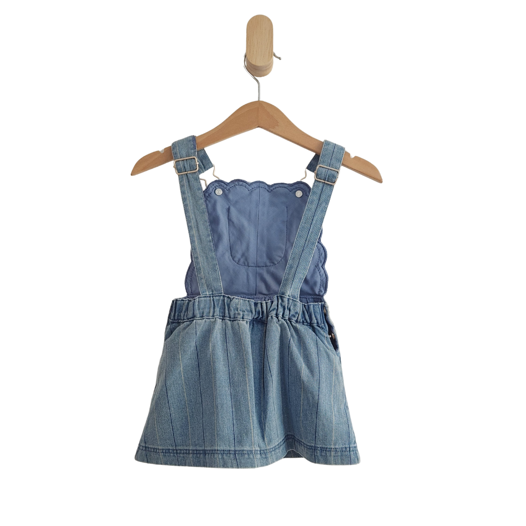 Denim Dress by Tape à l'oeil - Size 12 months