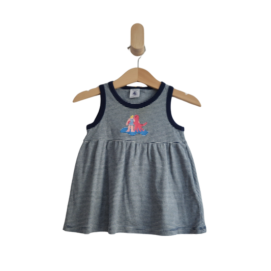 Dress by Petit Bateau - Size 12 months