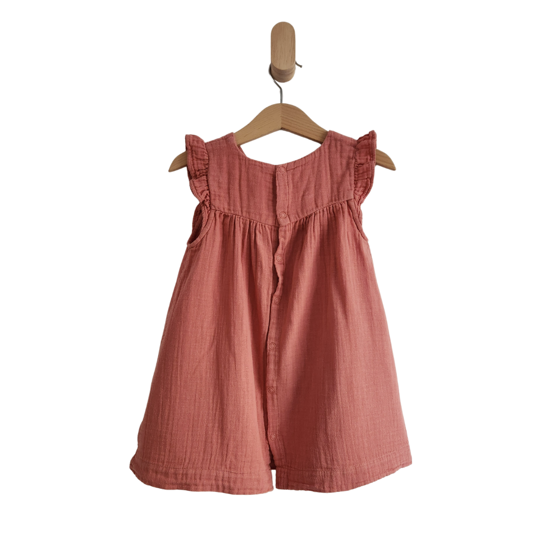 Dress by Petit Bateau - Size 24 months