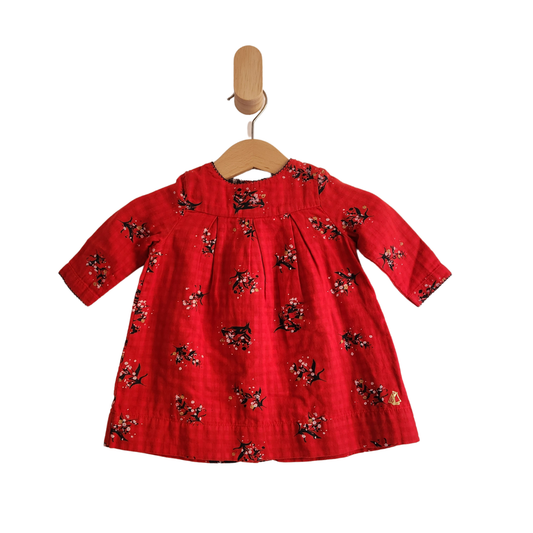 Christmas Dress by Petit Bateau - Size 3 months