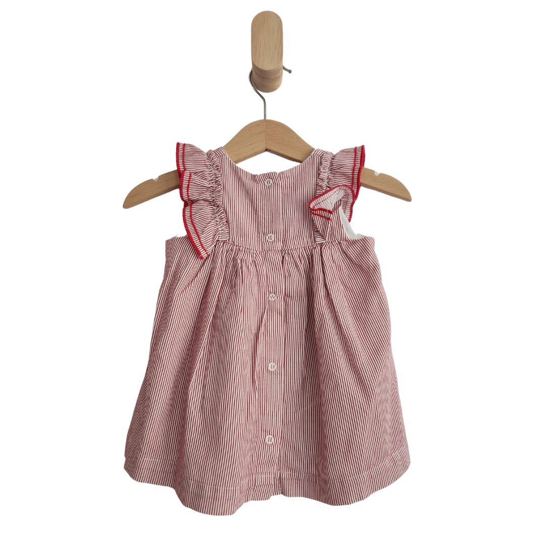 Dress by Petit Bateau - Size 6 months