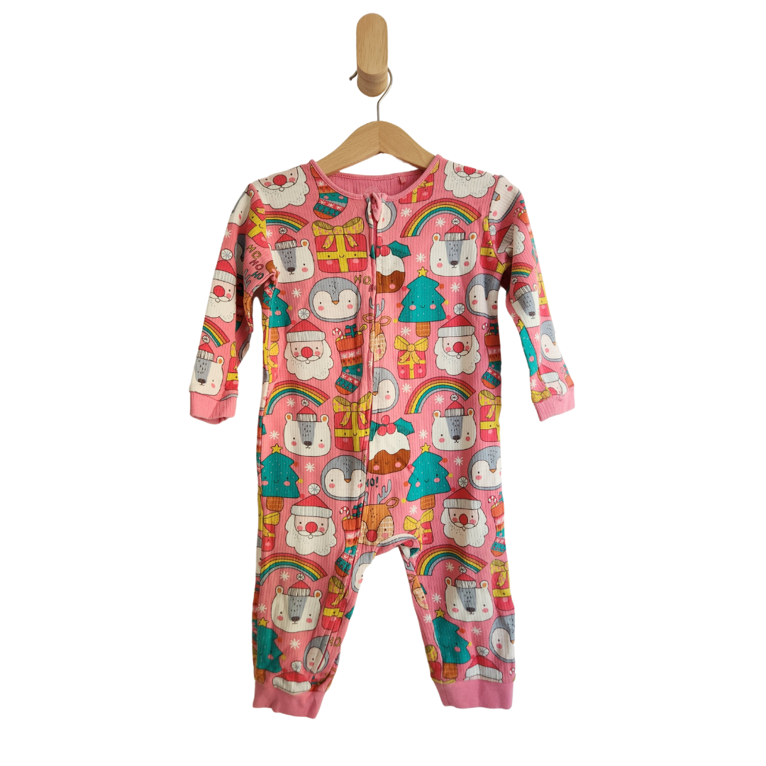 Christmas Pyjama by Next - Size 12 months