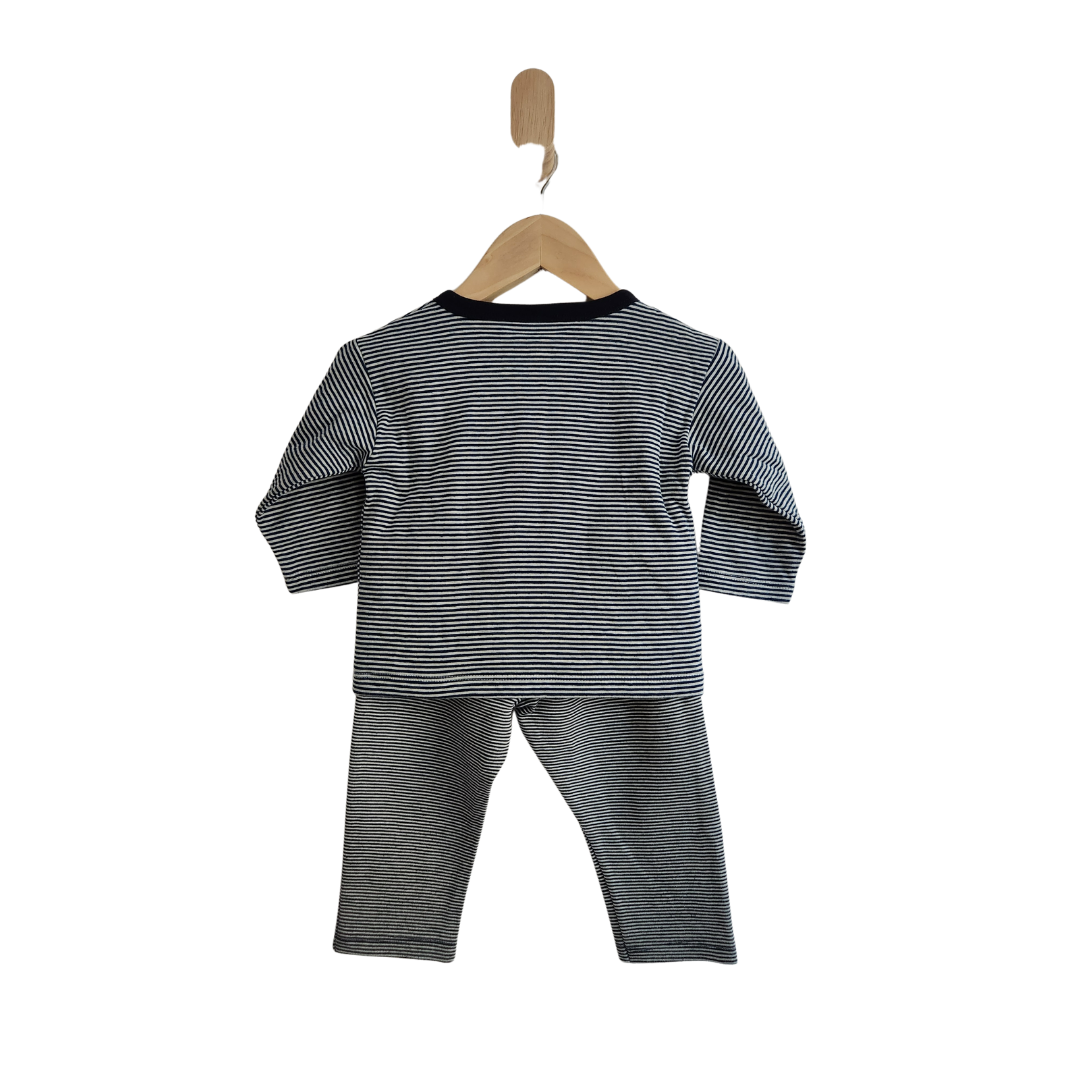 Pyjama by Petit Bateau - Size 12 months