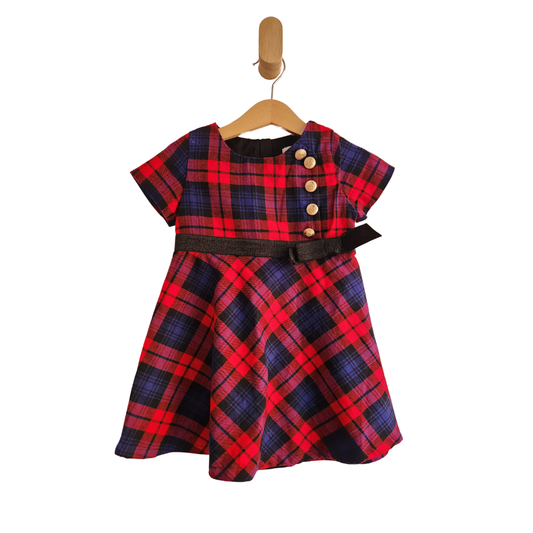 Christmas Dress by Fiabba - Size 18 months