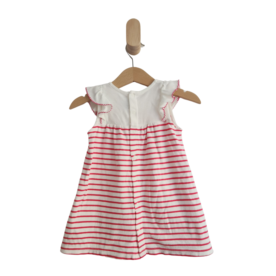 Dress by Petit Bateau - Size 12 months