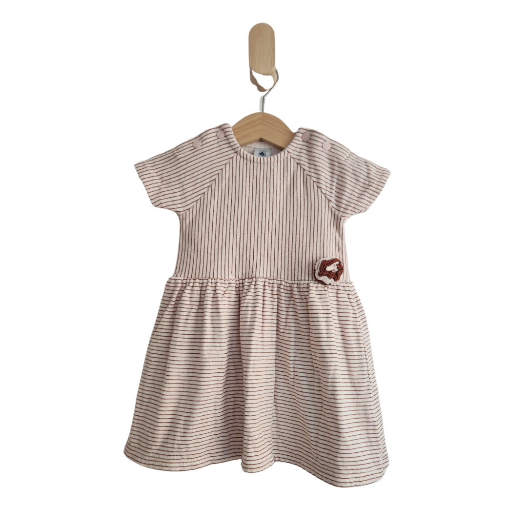 Dress by Petit Bateau - Size 12 months